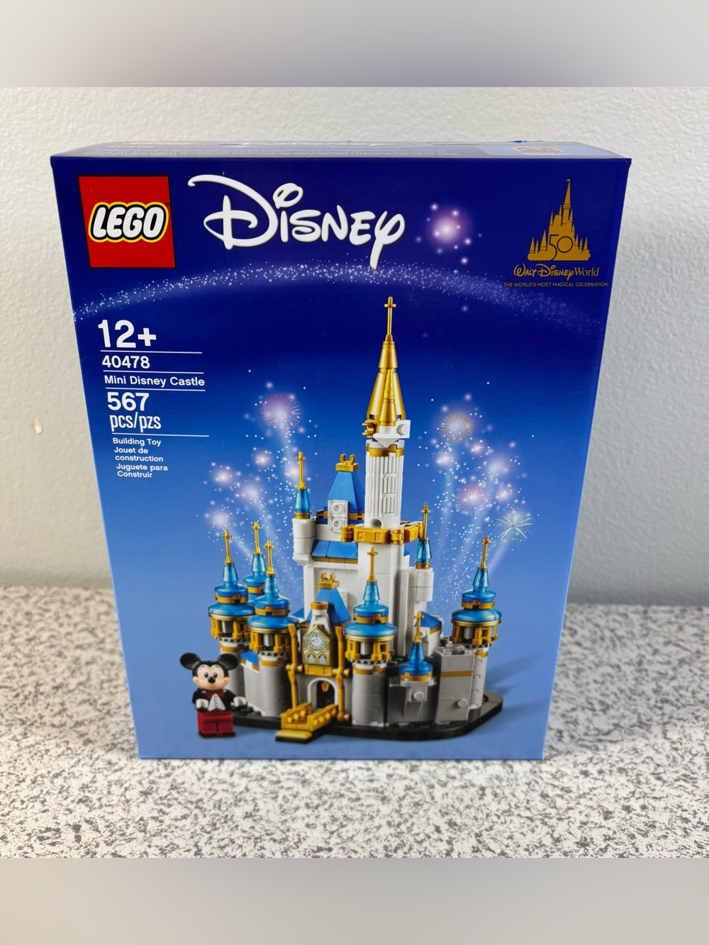 LEGO 40478 Mini Disney Castle Set Kit New Sealed